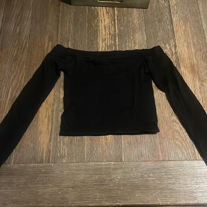 Brand: Aeropostale, Style: Off the shoulder long sleeve top, Size: small